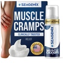 Relief za mišične krče Pena - hitro delovanje za spazem in bolečine v nogah - Magnezijev sulfat - Stop Prevent Cramps - Vse naravno rehabilitacijo - noge, kalčki, vratu, nazaj, skupno lajšanje bolečine