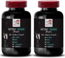 Dodatek vadbe - NITRIC OKSIDE BOOSTER - dušikov oksid, dušikov oksid dopolnila za moške, telesna dejavnost, podpora moči, povečanje moči, A-AKG, podpora mišic 2 steklenica 120 tablete