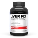 Myogenix Jetrna fix – Profesionalna formula za razstrupljanje jeter in organov – izboljša prebavo – podpira maščobno presnovo – Easy-to-Swallow – prehranska dopolnila (120 kapsul)