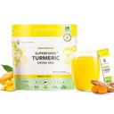Nano kurkumin pijača v prahu, Golden Juice za wellness in imuniteto, brez kurkuma okus, Dodajte na smoothies/Water Daily Jutranje rutina–35X Absorpcija – mango aroma – Skupna podpora dodatek