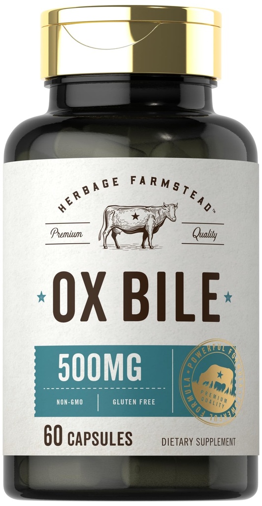 Carlyle Ox Bile dodatek 500 mg 