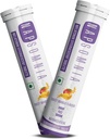 Melatonin Effervescent Tablete (Sweet Mango, 30 Count) – Razrešljive Melatonin Kapsule w/ L- Theanin, Kamilica, & Več - Pomoč za spanje za odrasle - Vegan, Non GSO Melatonin dodatek