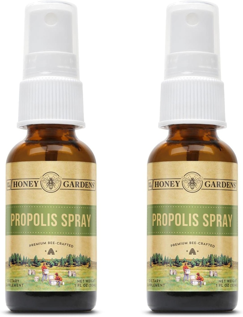 Medeni vrtovi Bee Propolis Pršilo za grlo 