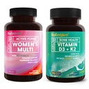 BioEmblem Vitamin D3 K2 (5000 i.e. in 200 mcg) in ženski multivitamin