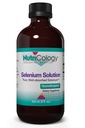 Nutrikologija Selenova raztopina - dobro absorbirana selenova tekočina, čisti natrijev selenit, podpora ščitnici, antioksidanti, 100 μg dodatka, hipoalergenik - 8 Fl Oz