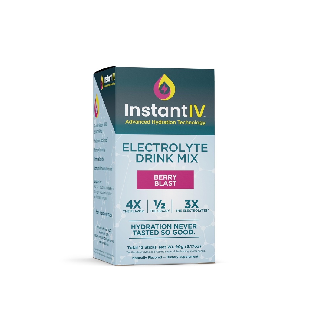 Elektroliti v prahu - 3X Elektroliti,1/2 Sladkor z vitaminom C, B3, B6, Elektroliti v prahu Paketi za hidracijo, regeneracijo in immuniteto, Vegan & Gluten brezplačno 