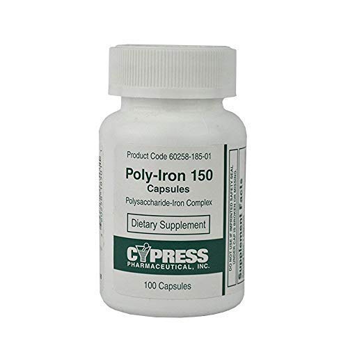 Poli- Iron 150 Kapsula primerja z Niferex 150, 100 ea
