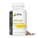 Jiva Botanicals Premium Shilajit Supplement 700 mg - Shilajit kapsule Extract z minerali, Fulvic/Humic kislina za imuno podporo in nomalno prebavno zdravje - 120 Veganska kapsula (paket po 1)