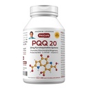 ANDREW LESSMAN PQQ 20mg - 240 kapsul - 20mg pirolokinolin kinon, naravna zaščitna spojina podpira vitalne organe, srce, možgane, jetra, imunski sistem. Mitohondrijska biogeneza, brez dodatkov