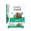 Power Crunch Protein Wafer Bars, Prigrizki z visoko vsebnostjo beljakovin z okusom, čokoladno meto, 1,4 Ounce (12 Count)