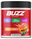 Jutro Buzz Energy Drink Powder - Energy Boost Drink Mix - Sugar-free Energija z antioksidanti - Jutranji Kickstart in Športna prehrana vzdržljivost Izdelek - 30 Servisi, Sadni Punch, 7.9 Ounces