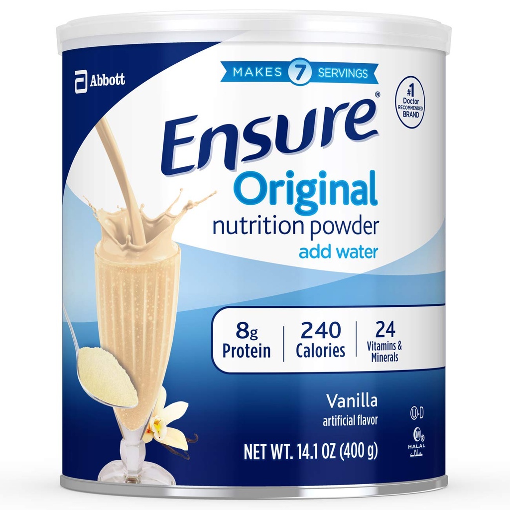 Zagotovite izvirno prehrano v prahu, Vanilla 14 Ounces (Value Pack po 4)