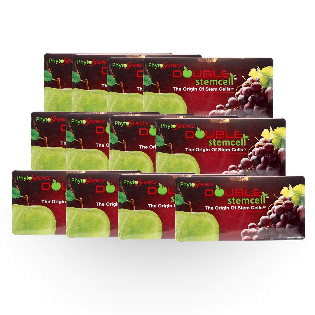 (Švica kakovosti Formula) 12x Phytoscience PhytoCellTec Apple Grape Double StemCell matične celice proti staranju