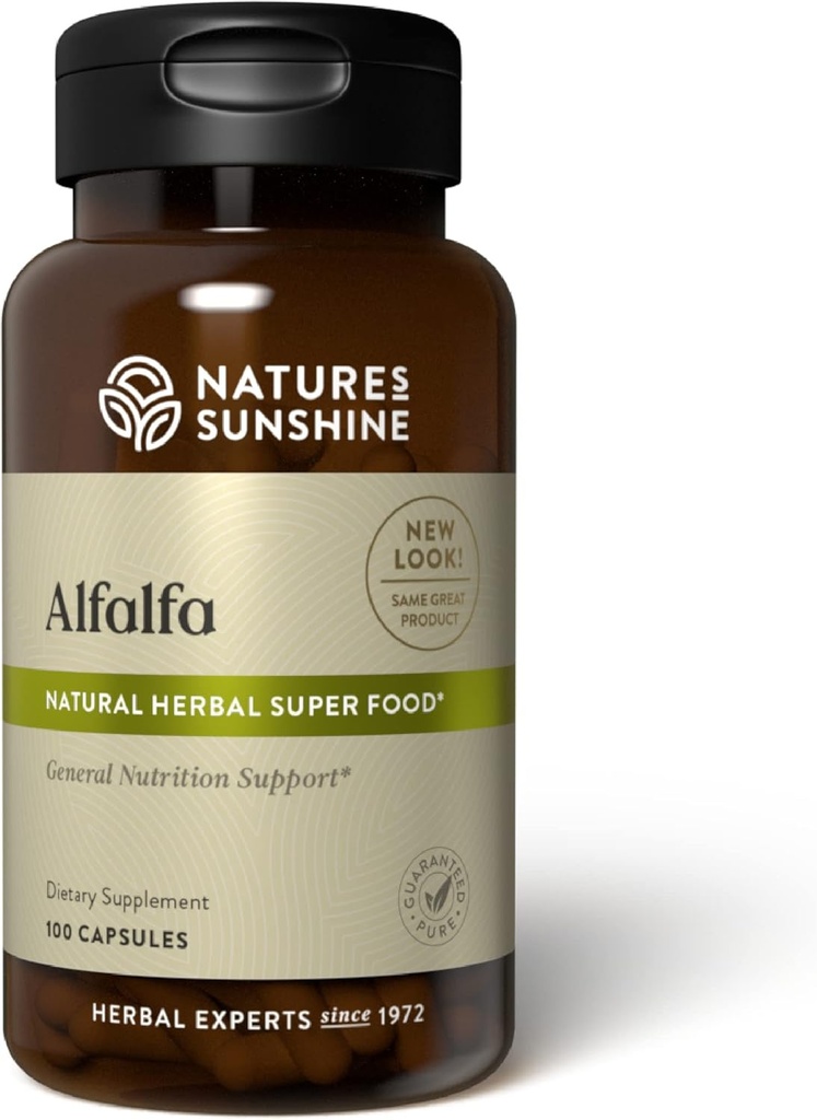 Narava Sonce Alfalfa, 100 kapsul