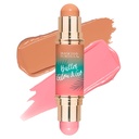 Zdravniki Formula Butter Glow & Go Multiuse Stick, Ultra-Creamy Radiant Finish Formula z Murumuru Butter, Vegan & Cruelty-Free- Beachy Pink