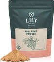 Lily iz doline Noni Fruit Powder - Morinda Citrifolia - Superfood Indian Mulberry - Odlično za smoothies in recepti - Vegan & Gluten-free - Reseable Pouch (8oz, 226g)- Paket maj Vary