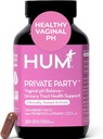 HUM Zasebna stranka Vaginalni probiotiki za ženske, pH Balance in urni trakt podpora Vaginalni probiotični dodatek z brusnica & Lactobacillus Blend, Ženske zdravje Cranberry tablete, 30 kapsul