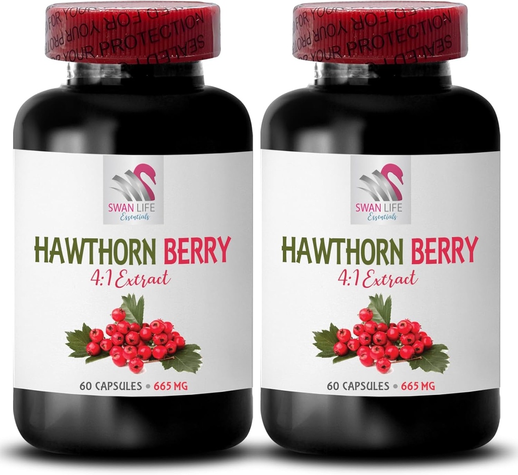 dodatek iz ekstrakta hawthorn - HAWTHORN BERRIES EXTRACT - dopolnilo iz jagode, antioksidantno dopolnilo za ženske, antioksidantno jagode, organski izvleček iz jagod, antioksidanti za ženske 2 Bot 120 Caps