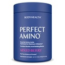 BodyHealth PerfectAmino Powder - BCAA in EAA Powder for Pre and Post Workout - Aminokislinski energijski napitek za moške in ženske za podporo najete mišice in regeneracijo - mešane jagode - 120 Servisi