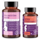 Intimate Rose ženske Hormonal Balance Bundele – Myo-Inositol & D-Chiro Inositol + Vitex Chasteberry – Reproduktivno zdravje in Menstrualna podpora dodatki