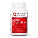 Protokol Acetil- L-Carnitine 500mg - Energy Supplement, Živec, in podpora možganov - 100 Veg Caps