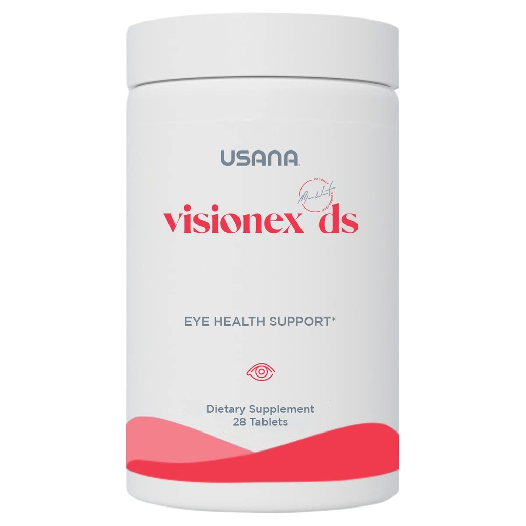 USANA Visionex DS z luteinom Zeaksantinom za napredno zdravje oči in podporo vidu* - 28 tablet - 28 dnevna dobava