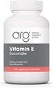Alergija Raziskovalna skupina Vitamin E Sukcinat Dodatek - za moške in ženske, 400 i.e. D-Alfa-Tokoferil, antioksidant, vegetarijanske kapsule - 100 Število