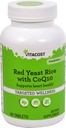 Vitacost Rdeči Kvas Riž 1200 mg z CoQ10 - razširjena sprostitev - 60 tablet