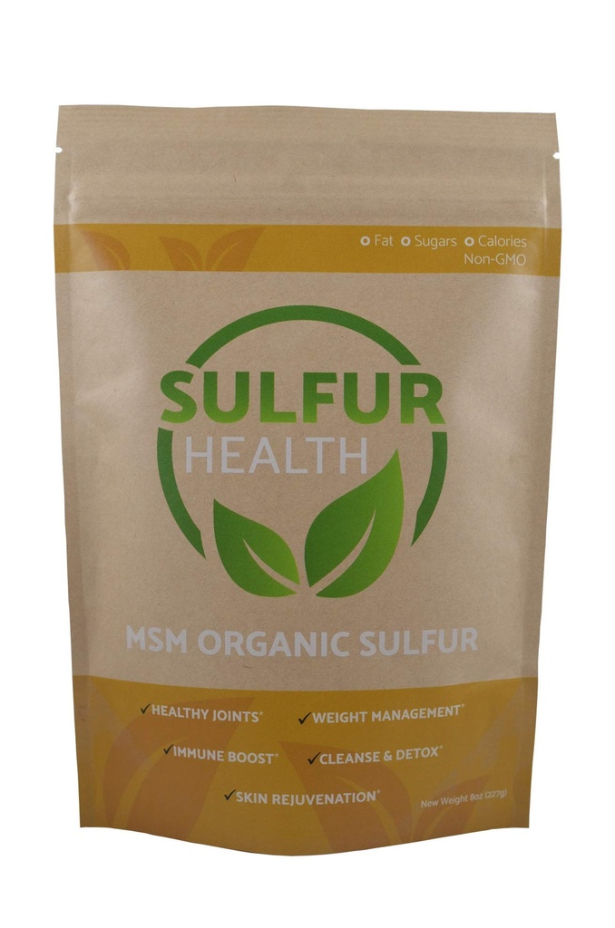 MSM organski žveplo - 99,9% Pure MSM dodatek - Lab-Tested & Certified (1 funt)