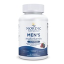 Nordijska narava Moški multivitaminski gumiji, mešano jagodje - 60 Gummies - Podpora zdravim kostem, krvnim posodam, energetiki in imuniteti - Non-GMO, Vegetarian - 30 Služabnikov