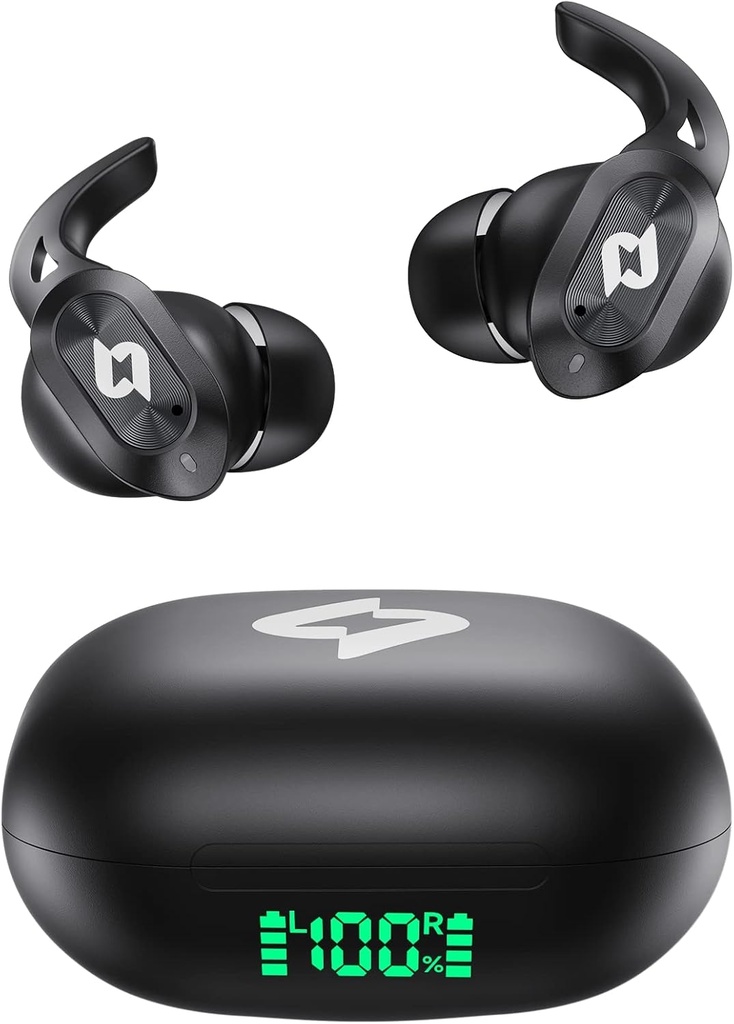 Brezžične slušalke Bluetooth slušalke z brezžičnim polnilnim ohišjem