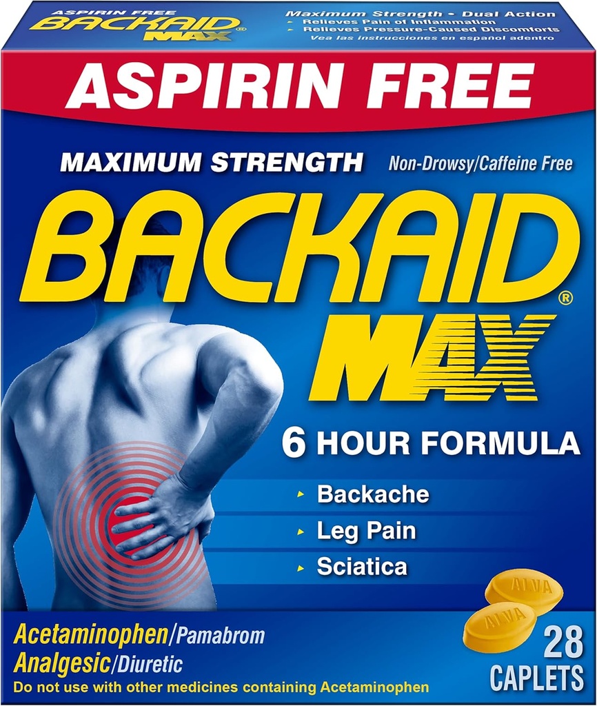 Bacaid Max Caplets, 28 grofov (Pack po 4)