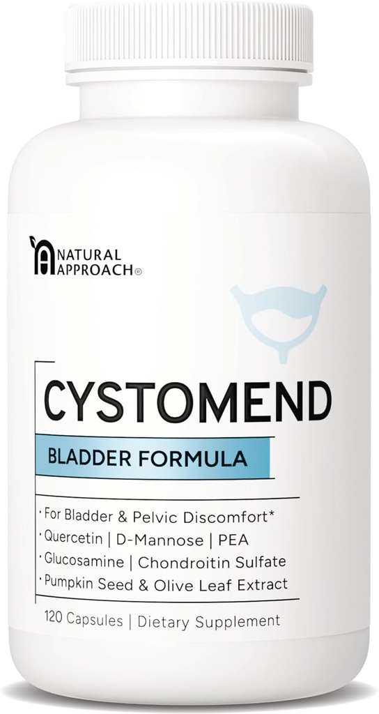 Bladder & Pelvic Discomfort Formula - Podpira manj plamenov in urgence* - Premium dodatek za Bladder & zdravje urina - ZDA Product & Third-party Tested - 120 kapsul
