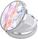 Nipichsha tablete Box, majhne tablete Primer za Purse & Pocket, Cute Travel Medicine Organizator, Prenosni Medicine Container Holding Vitamini, Zdravila, ribje olje & dodatki, Marble Pink