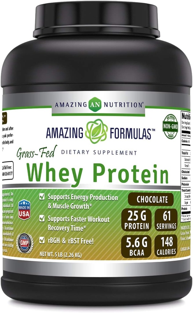 Osupljive formule Grass-Fed Whey Protein Supplement 