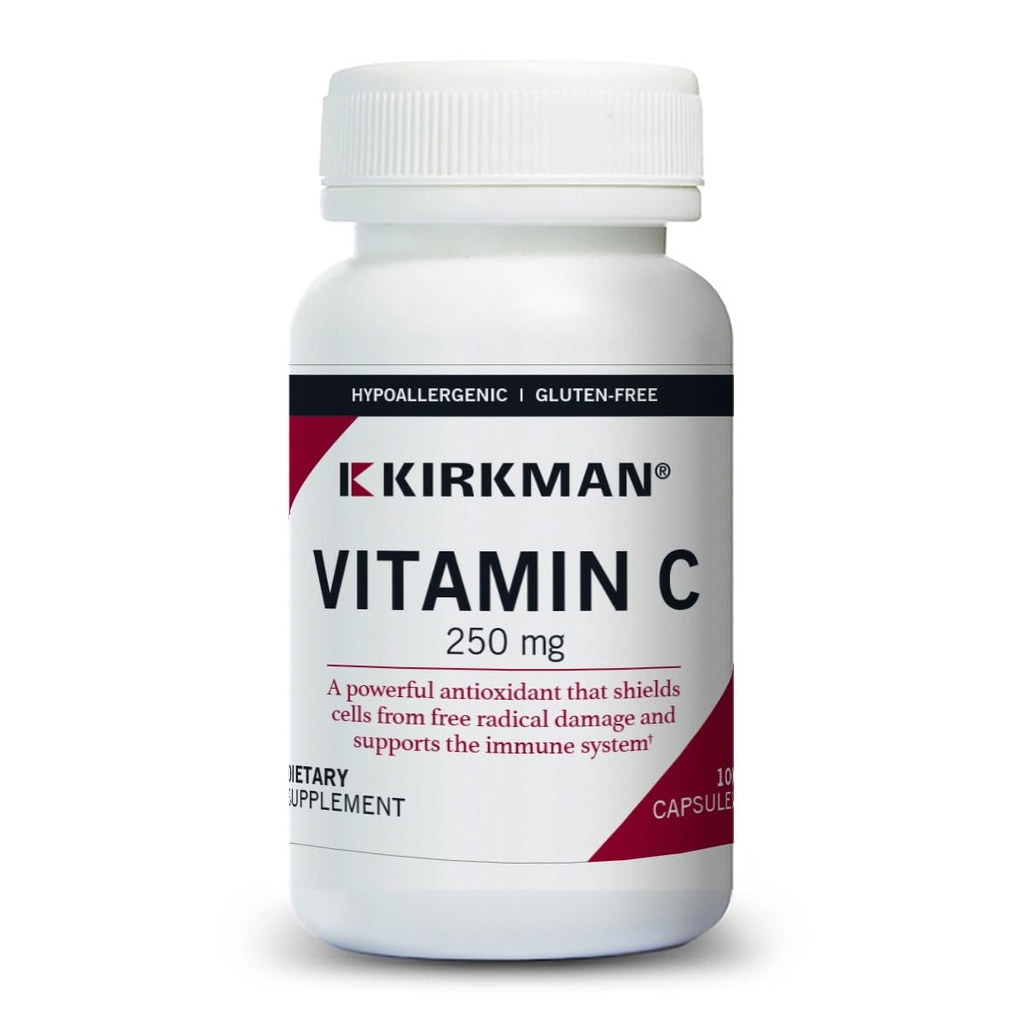 Kirkman Vitamin C 250 mg 100 števec