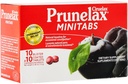 Prunelax Ciruelax Redna moč Laksativne mini tablete - Nočna olajšava za občasno zaprtje, izvleček Senne, vegan & gluten-free, nežna pomoč - 100ct