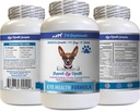 Nega oči za pse - Psi Eye Health Formula - Advanced Eye Support Complex - VETS Priporočeno, Pasja brusnica, Dodatek vida za pse, Dopolnilo za nego oči, Eye Support Vitamini 1Bot 60Tabs