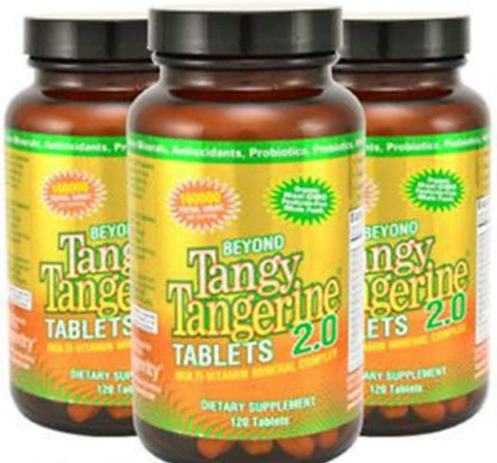 Youngevity Beyond Tangy Tangerine 2.0 Multi-vitamin & Mineral Complex - izdelano iz naravnih in celih živil 