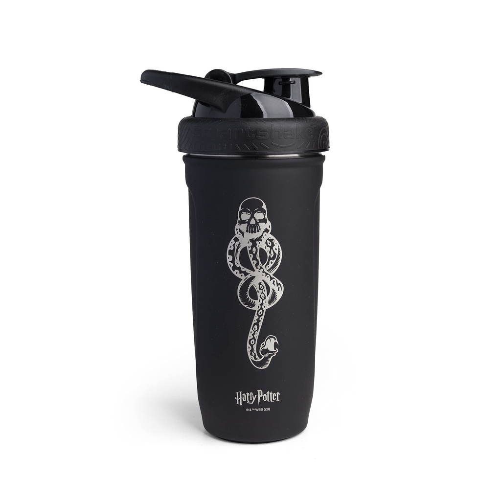 Smartshake Uveljavi Nerjaveče jeklo Harry Potter Temna Mark Logo Shaker Steklenica (900 ml/30 oz) 