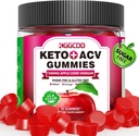90 Count Sugar Free Keto ACV Gumies z B6 & B12-90 Count Sugar Free Keto ACV Gumiji z 1500MG Apple Cider kis, brez sladkorja in gluten - Izdelano v ZDA
