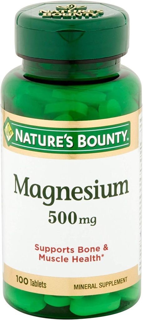 Narava Bounty Magnezij 500 mg Tablete 100 ea (paka 4)