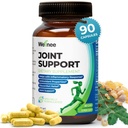 Wellnee Joint Support Supplement - Glukozamin Chondroitin MSM, Boswellia & Kurmeric - Relieves Joint Nelagodje in podpora Fleksibilnost - Wellknee Joint Support - 90 Kapsule, 30 Servinges