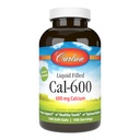 Carlson - Cal-600, 600 mg Kalcij, podpora za kosti, zdravi zobje in optimalna Wellness, 100 kapsul