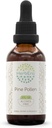 HerberEra Pine Pollen B60 Brezalkoholni zeliščni ekstrakt Tinktura, koncentrirane tekoče kapljice naravne (Pesem Hua Fen, Scots Pine, Pinus Sylvestris) 2 fl oz