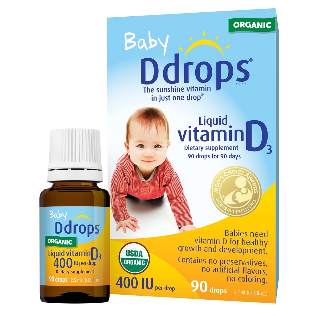 Ddrops Baby 400 i. e. kapljice, pakiranje po 2