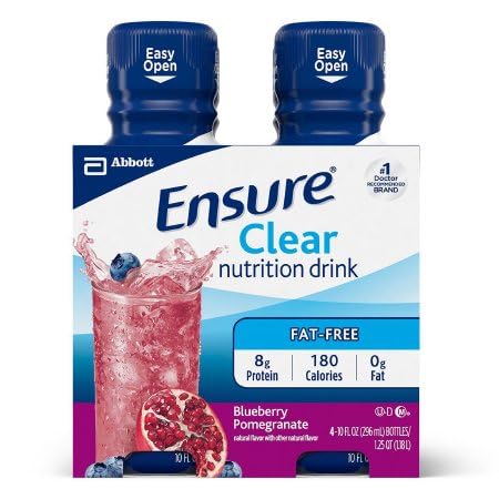 Zagotovite jasno borovnice Pomegranate Nutrition Drink, brez maščobe, 4 Pack