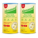 Almased vanilija Meal zamenjava Shake - nizko-Glycemic High Plant Base Protein Powder- Nutrition Health Support dodatek - Vanilla Flavor - 17,6 oz (1,1 Pound (2 Pack))