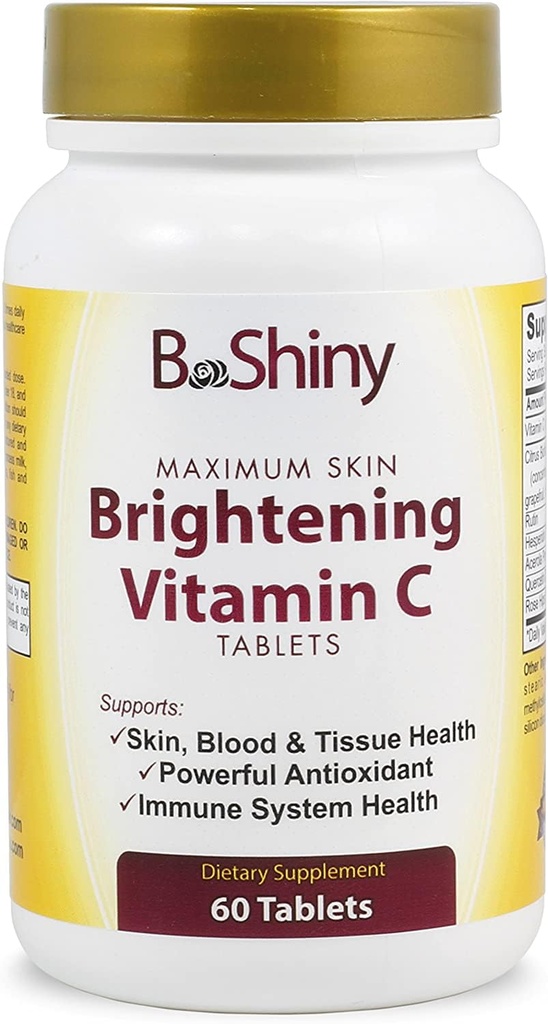 Vitamin C Complex 1000 mg Tablete za posvetlitev kože Antioksidant z Rose HIPS in bioflavinoidi Imunska podpora dodatek zdravo staranje Gradi energijo in splošno dobro počutje