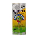 Cherifer Forte Sirup, utrjen z cinkom s tavrinom in rastnim faktorjem dvojne klorole + cinkovo pomarančno aromo 240 ml